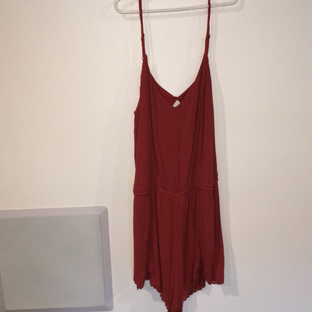 Orange romper
